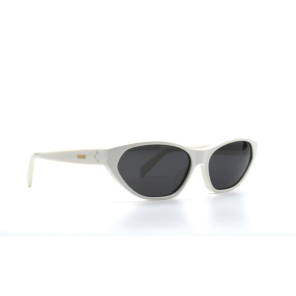 NEW CELINE PARIS CL40251U 25A WHITE GREY AUTHENTIC SUNGLASSES